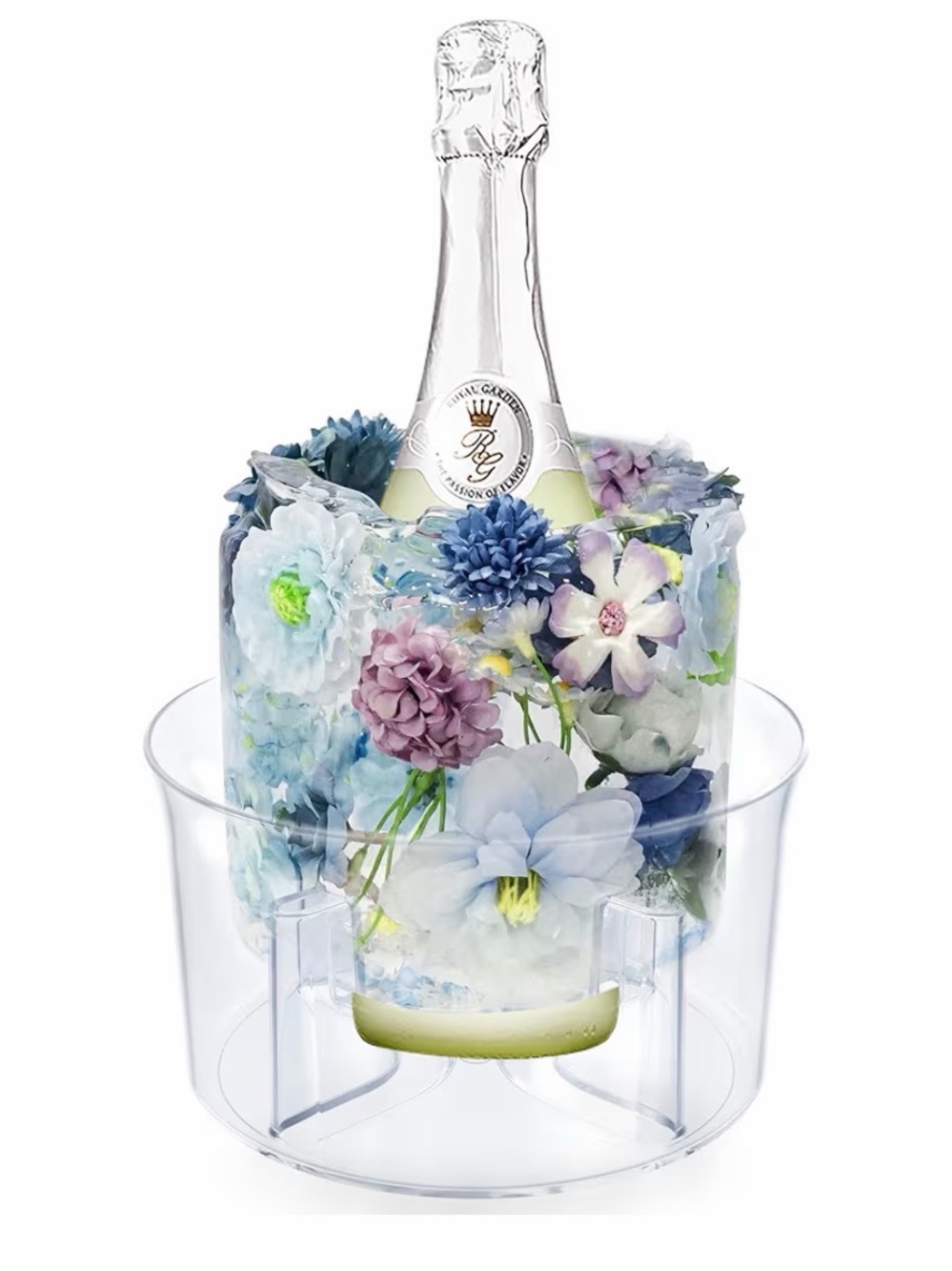 DAMON LIGHT Ice Mold, DIY Add Floral or Fruits Decor for Party Special Event - Picture 14 of 14